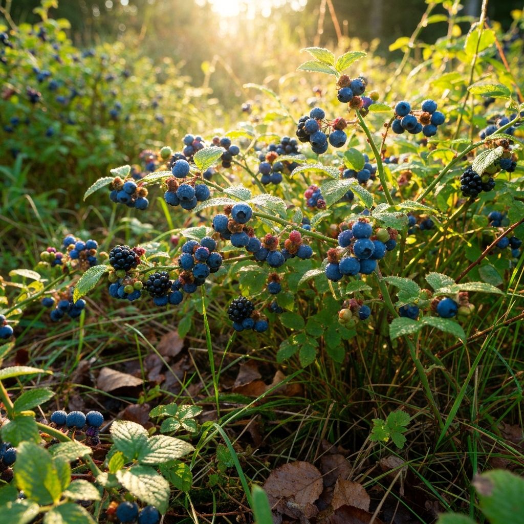 Beeren in der Natur